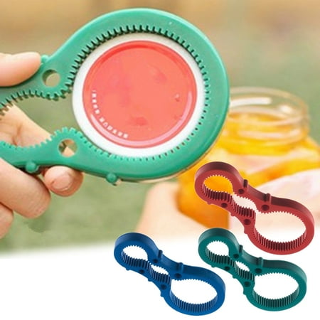 

Beechoice 3 in 1 Multifunctional Bottle and Can Opener Plastic Water Bottle Twist-Off Pull Tab Soup for Weak Hands Seniors Elderly Rheumatoid Arthritis Bottle Gripper
