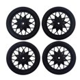 thumbnail image 5 of Bewildely Ruedas de deriva RC de 4 piezas Actualización de reacondicionamiento Mano de obra exquisita Diseño razonable Neumáticos de deriva de peso Negro 2piezas Bewildely CBP205506, 5 of 5