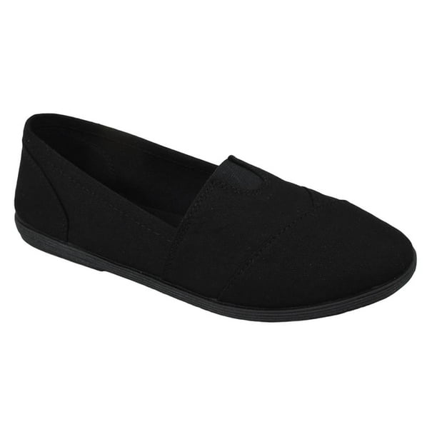 black slide on dress shoes
