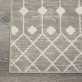 thumbnail image 4 of Nourison Grafix Moroccan Grey 2'3" x 7'6" Area Rug, (2x8), 4 of 7