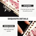 thumbnail image 3 of FORMRS 1-Subject Spiral Notebook 8" x 5" College Ruled 60 Refillable Sheet A5 Hard Cover, Pink Ice Cream Pattern, 3 of 7