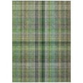 thumbnail image 2 of Addison Rugs Chantille Indoor/Outdoor Transitional Plaid Green Washable Rectangle Rug, 2'6" x 3'10", 2 of 6