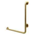 thumbnail image 4 of Kingston Brass DR414362 Manhattan 36-inch x 1-1/4-inch Wall Mount Decorative Grab Bar, Polished Brass, 4 of 4