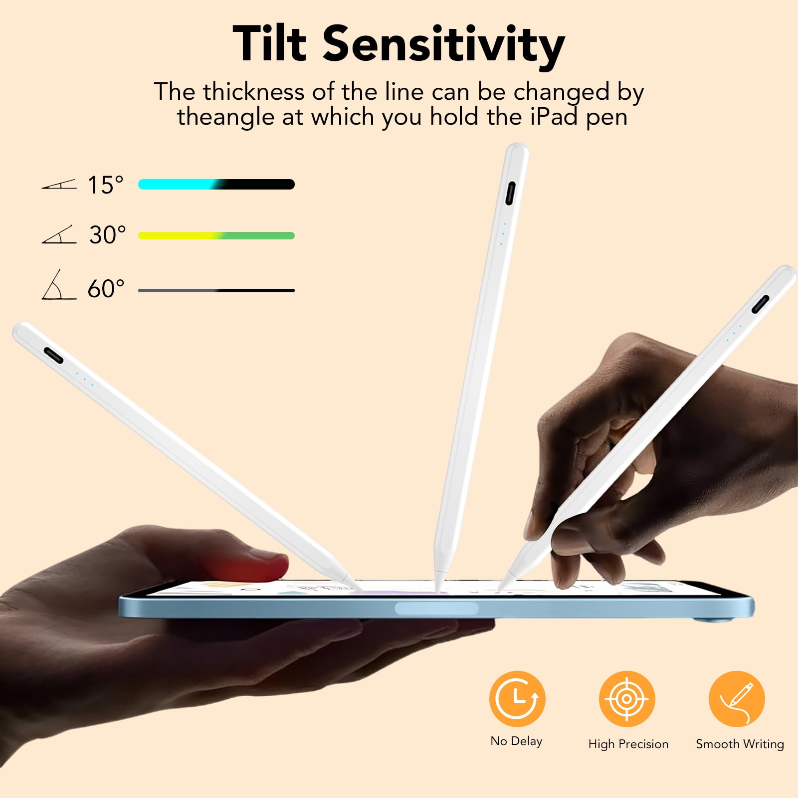 Stylus Pen for iPad 6th-11th Generation-High Precision and