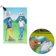 thumbnail image 2 of Toalla para accesorios de golf con mosquetón y limpiador de pelotas Estilo A, 2 of 9