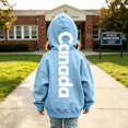 thumbnail image 2 of Vividxx Hoodies For Girls Kids Long Sleeve Hooded Sweatshirts Casual Letter Print Hoodie Soft Outerwear Classic 3-4 Years, 2 of 5