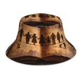 thumbnail image 1 of Fotbe Vintage Family History Book Sombrero Tipo Pescador con Estampado – Sombrero de Sol de Algodón de Moda para Playa, Golf, Pesca, 1 of 6