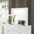 thumbnail image 4 of Felicity Rectangle Dresser Mirror Glossy White, 4 of 4