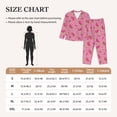 thumbnail image 5 of Uemuo Watermelon Pattern Womens Pajama Sets,PJ Set for Women,Pajamas for Women Logo,Long Sleeve Pajama Set for Women,Soft Long Sleeve Top With Pants-, 5 of 9