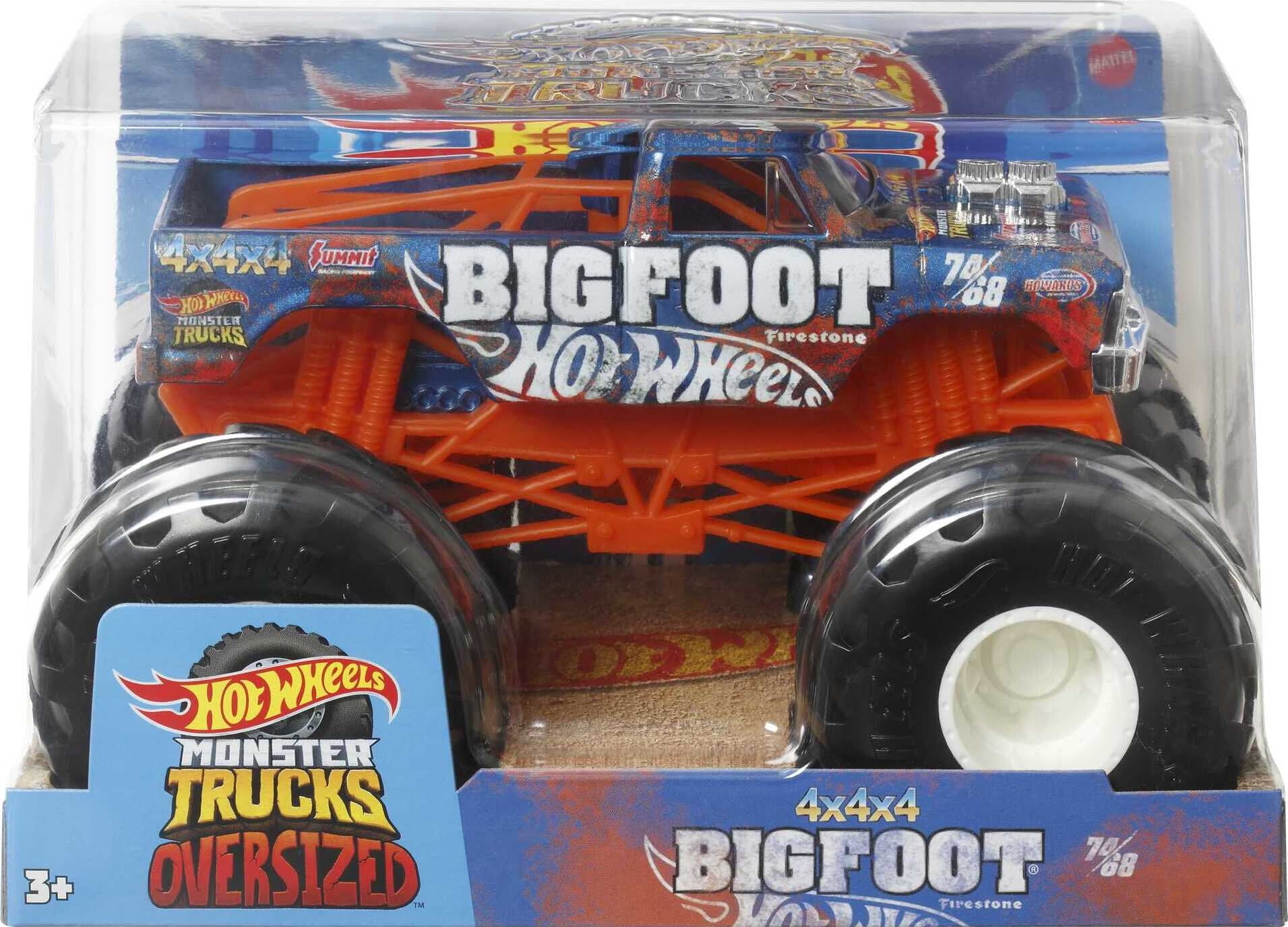 Hot Wheels Mermadness Oversized Monster Truck Diecast Vehicle 1:24