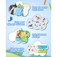 thumbnail image 3 of D-FantiX Animal Sticker Book for Kids, Featuring Dinosaur, Unicorn, Mermaid & Farm Animal Characters, 12 Unique Scenes and 500+ Stickers, Arts & Crafts Gift for Ages 3-8, 3 of 8