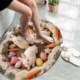 thumbnail image 4 of ERK Easter Decor Easter Bunny Carpet Soft Area Rug For Living Room Bedroom Modern Abstract Floor Mat, 4 of 6