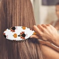 thumbnail image 3 of Happy Thanksgiving Turkey Fall Pumpkin Hair Brush,Girls Detangling Hair Brush,Glide Through Tangles with Ease for Wet & Dry Hair, 3 of 7