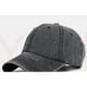 thumbnail image 3 of 1 gorra de béisbol de color liso, moderna y sencilla, de algodón, para verano, para mujer, hombre y estudiante (negro)., 3 of 8