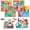 Style2, variant on sixwipe 2 Pack Wooden Puzzles for Toddlers, Alphabet Puzzle and Number Puzzle, 2 in 1 Preschool Educational Learning Toys with Chunky Wood ABC Puzzle Board for 3+ Girls Boys Kindergarten