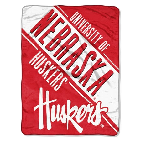 Nebraska Cornhuskers Throw Pillow - NCAA Nebraska Cornhuskers Section Micro Raschel 46