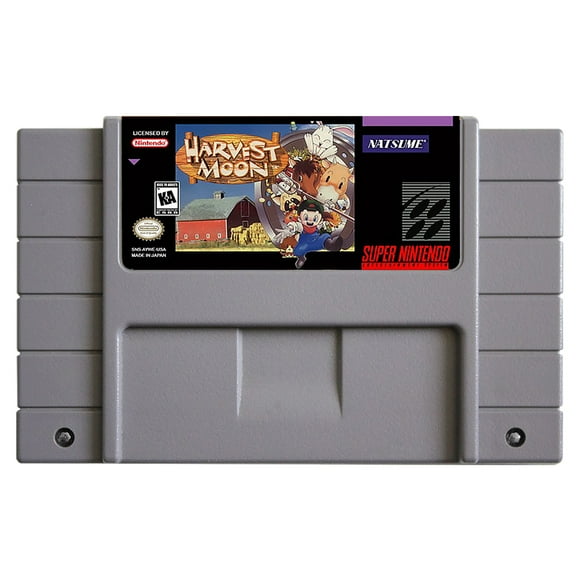 SNES Games Cartridge Harvest Moon