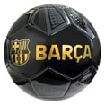 thumbnail image 1 of Balón de Fútbol Icon Sports Negro Oficial del FC Barcelona Talla 5 Arte Pop para Adultos y Niños, 1 of 6