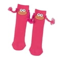 thumbnail image 1 of Guardurnaity Calcetines con forma de palma, hechos de un material suave y excepcional, son ideales para parejas y miembros. Adecuados para usar en Medias rosa roja 2-12 años, 1 of 6