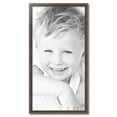 thumbnail image 2 of ArtToFrames 23" x 45" Muted Silver Picture Frame, 23x45 inch Silver Wood Poster Frame (WOM-4626),  Pack, 2 of 8