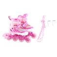 thumbnail image 1 of 2024，Children Adjustable Inline Skates Fully Soft Roller Skates Kids Inline Skating Shoes S, 1 of 5