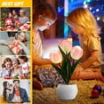 thumbnail image 5 of Lámpara de Tulipán Luces Lámpara de Mesa Lámpara de Escritorio de Flores Luz de Noche de Tulipán LED para Sala de Estar Dormitorio para Sala de Estar en Casa, 5 of 5