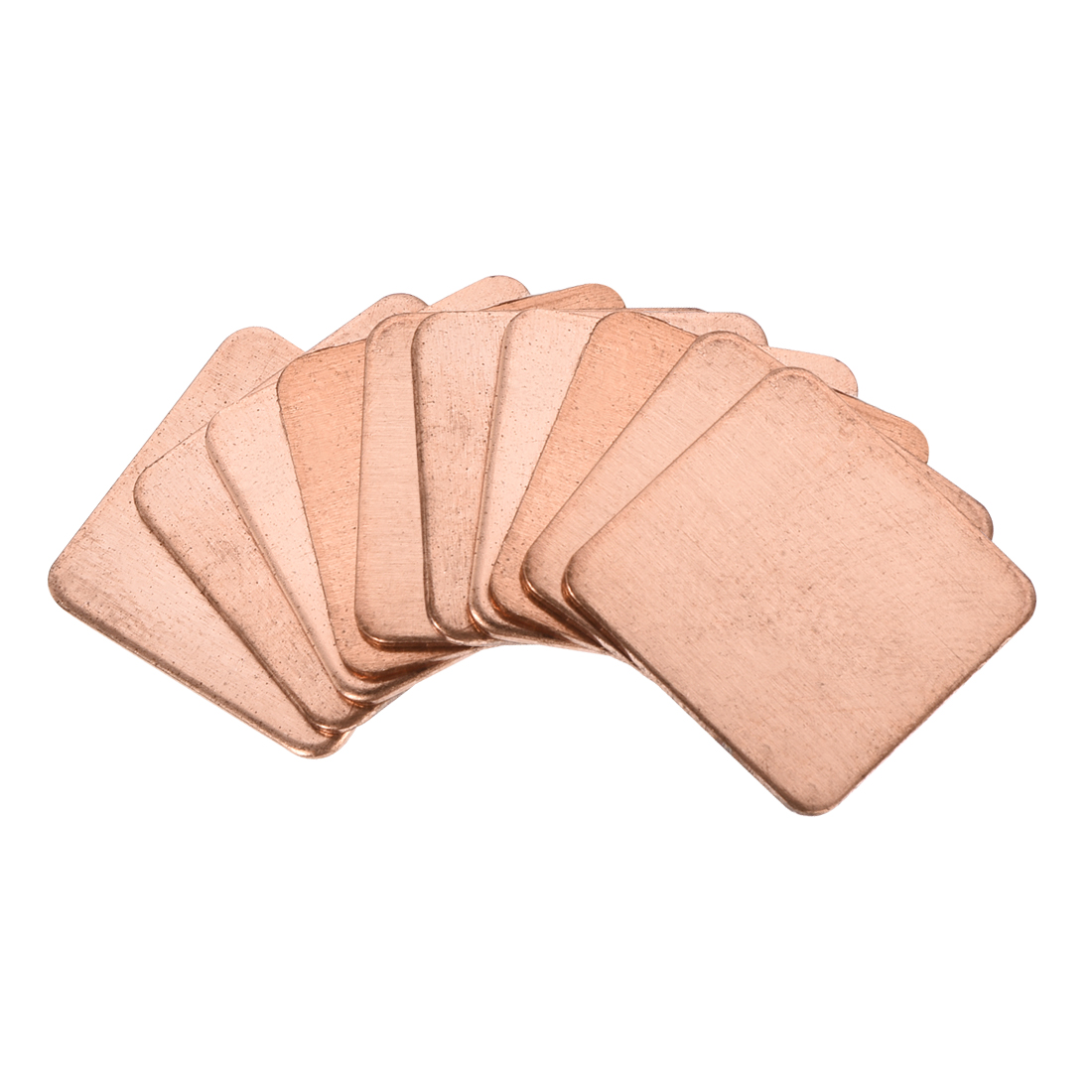 5x Fat Copper Shims Pads – 15mm X 15mm X 0.8mm – GPU Cooling, Thermal Pad Replacement