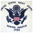 thumbnail image 2 of US Coast Guard Flag 3x5ft Nylon-Indoor: Add Pole Hem and Fringe, 2 of 2
