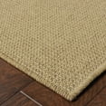 thumbnail image 3 of Style Haven  Veranda Solid Tan Indoor-Outdoor Area Rug 6'7" x 9'6" 6' x 9' Accent, Outdoor, Indoor Living Room, Patio, Dining Room Rectangle, 3 of 5