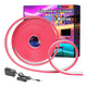thumbnail image 1 of Tiras De Led Luz  Bloosom De Neón Flexible 5m Manguera Con Fuente 12v Pink, 1 of 4