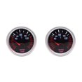 thumbnail image 3 of Kenally Carcasa gris, 52mm, Universal, 12V, LED, lente de humo, 40 ~ 120 grados, medidor de temperatura del agua, medidor de coche 2piezas Kenally CBP591805, 3 of 5