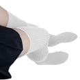 thumbnail image 3 of PBFRDSJ Womens Yoga Warm Socks Vertical Stripe Over the Knee Thick Ballet Fitness Warm Dance Hosiery Multi-Sport Socks, 3 of 5