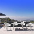 thumbnail image 4 of Compamia Max Rectangle Table 55 inch White, 4 of 5