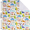 thumbnail image 2 of Rollo de papel de regalo RayOfSun Dinosaurs Happy Birthday, 2 of 7