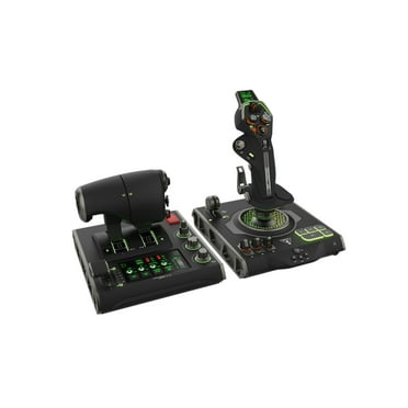 Turtle Beach VelocityOne Flightdeck Universal HOTAS Simulation System Joystick & Throttle for Air & Space Combat Simulation for Windows 10 & 11 PCs