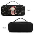 thumbnail image 6 of Jiueut Christmas Axolotl Stethoscope Storage Bag for Nurse and Doctor Stethoscope Pouch Bag Stethoscope Cases Stethoscope Bag Soft Storage Zipper Bags for Organizing, 6 of 7