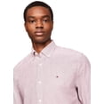 thumbnail image 3 of Camisa Tommy Hilfiger de manga larga de popelina con botones para hombre, 3 of 4