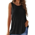 thumbnail image 2 of FAIWAD Womens Workout Tank Tops Summer Casual Sleeveless Athletic Shirts Split Back Flowy Running Blouses, 2 of 7