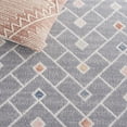 thumbnail image 6 of SAFAVIEH Blair Marion Geometric Machine Washable Runner, 2'2" x 8', Grey/Multi, 6 of 7