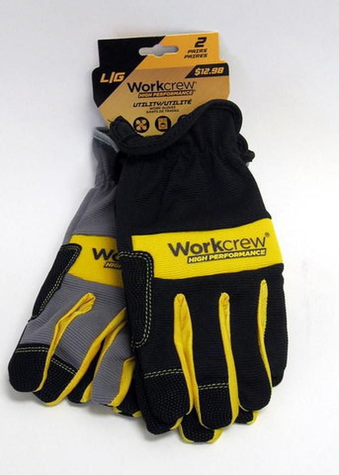 WorkCrew HP Latex Dipped L, Latex Glove L