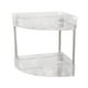 thumbnail image 3 of Organizador de mostrador de baño, bandeja de tocador, estante para especias, 2 niveles, expositor de tazas, soporte para perfumes, para entrada del, 3 of 9