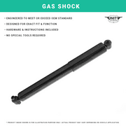 Unity Automotive Rear Shock Absorber Fits 2003-2007 Cadillac CTS, 251160