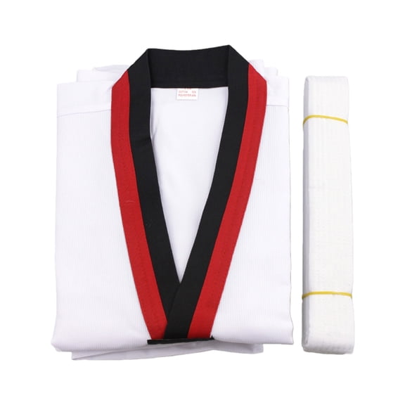 Childrens Karate Uniform Easy Wear Construction Wicking Fabric Karate Clothing Suitable for Active Training