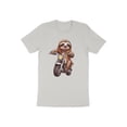 thumbnail image 6 of Funny Biker Sloth Motorcycle Bike Racer Gift Men Women Kids T-Shirt Bike Biking Sloth Animal Birthday Holiday Presents Men Women Tshirt, 6 of 10