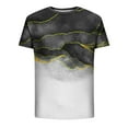 thumbnail image 5 of Qertyioot Chemises de Sport pour Hommes, Pull Imprimé Col Rond Décontracté Shorts de Sport Manches T Shirt, 5 of 5