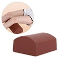 thumbnail image 4 of Almohada Comfort Bolster, almohada de media , el dolor, posicionador de piernas en rollo Pequeña shamjiam Cojín de media luna, 4 of 8