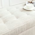 thumbnail image 4 of Bedroom Storage Bench With Wheels - Easy Mobility, 43.3"x17.7 End Practical And Chic,, 4 of 5