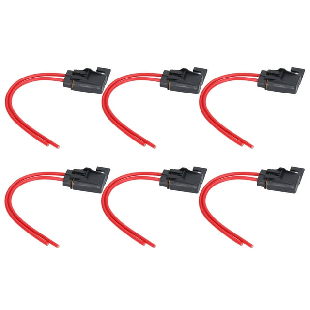Portafusibles, portafusibles en línea de 6 piezas Portafusibles automático Un portafusibles Rendimiento confiable