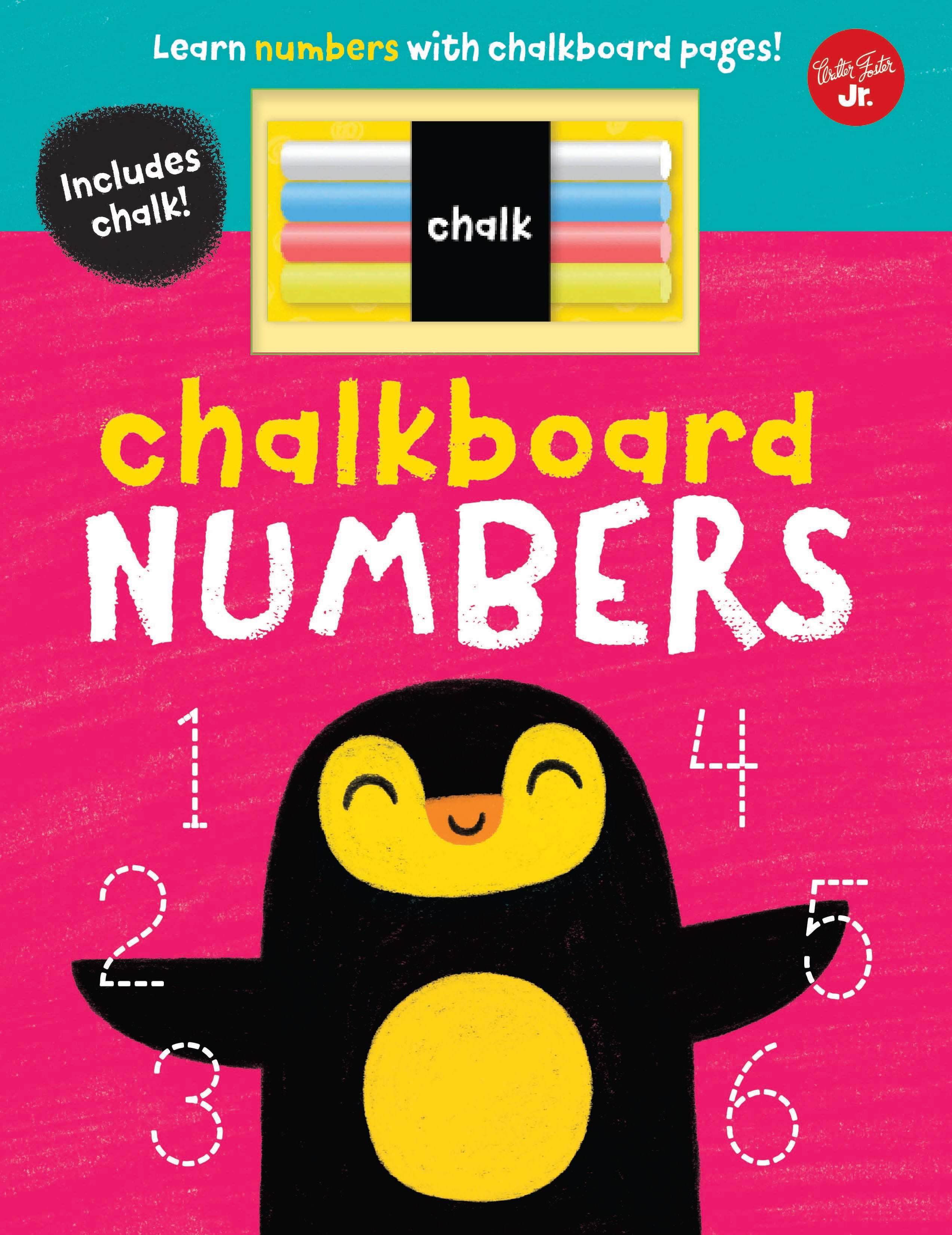 Chalkboard Numbers Learn numbers with chalkboard pages!