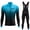 C02, variant on GRIVNIV Men's Long Sleeve Cycling Jersey Set, Quick Dry Breathable Padded Bib Suit for Road and Mountain Biking
